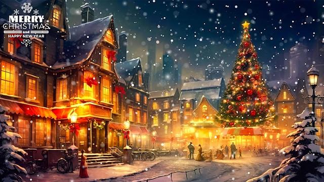 Peaceful Instrumental Christmas Music - Relaxing Christmas music "A Star in the Night"